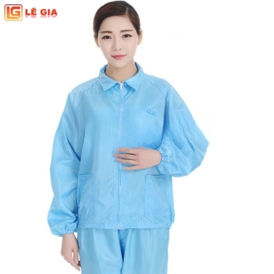 Quần áo phòng sạch bộ rời chống tĩnh điện S101
