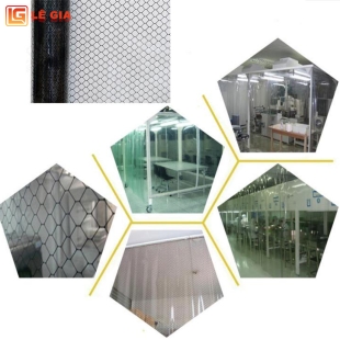 Màng lưới mắt cáo PVC chống tĩnh điện ESD
