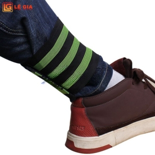 Bộ băng thun bó ống quần phản quang, co giãn tốt L115