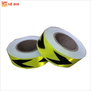 Đề can phản quang thiết kế mũi tên, bám dính tốt V03