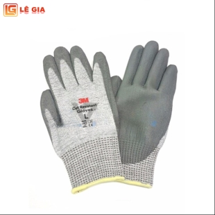 Găng tay chống cắt cấp độ 5, chống dầu 3M độ bám tốt T102