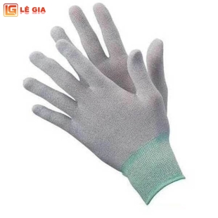 Găng Tay Chống Tĩnh Điện Sợi Carbon Không Phủ PU