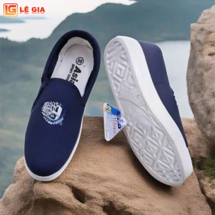 Giày bảo hộ lao động XP không dây chất liệu vải cao cấp G127,  Giày nam