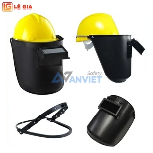 Mặt nạ hàn gắn trên mũ Blue Eagle 6PA3 N127