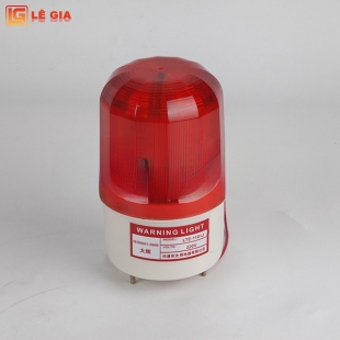 Đèn quay cảnh báo hình trụ đỏ 220V V48