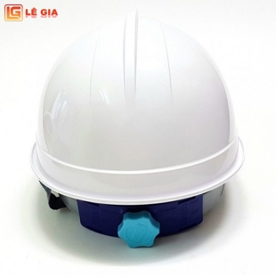 Mũ bảo hộ lao động Sseda Hàn Quốc mặt tròn cho kĩ sư, kĩ thuật M105, Màu trắng