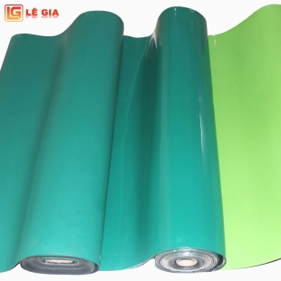 Thảm Cao Su Chống Tĩnh Điện esd màu nõn chuối