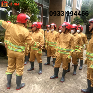 Trang phục chữa cháy theo TT150