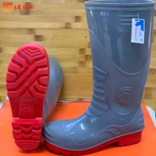 Ủng cao su  mũi thép cao cấp U114, Màu xanh dương - Size 42